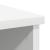 Bufetă cu sertar alb 101x35x76 cm din lemn prelucrat GartenMobel Dekor