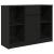 Bufetă cu sertar Stejar negru 101x35x76 cm Lemn prelucrat GartenMobel Dekor