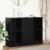 Bufetă cu sertar Stejar negru 101x35x76 cm Lemn prelucrat GartenMobel Dekor