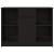 Bufetă cu sertar Stejar negru 101x35x76 cm Lemn prelucrat GartenMobel Dekor