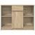 Bufetă cu sertar Stejar Sonoma 101x35x76 cm Lemn prelucrat GartenMobel Dekor