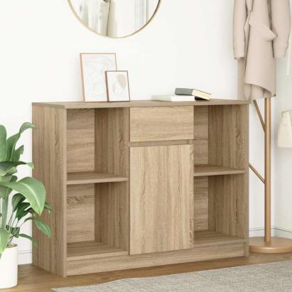 Bufetă cu sertar Stejar Sonoma 101x35x76 cm Lemn prelucrat GartenMobel Dekor