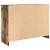 Bufetă cu sertar stejar afumat 101x35x76 cm lemn de stratificat GartenMobel Dekor