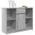 Bufetă cu sertar Gri Sonoma 101x35x76 cm Lemn prelucrat GartenMobel Dekor
