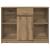 Bufetă cu sertar Artisan Stejar 101x35x76 cm Lemn prelucrat GartenMobel Dekor
