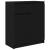 Bufetă cu sertar Stejar negru 71x35x84 cm Lemn prelucrat GartenMobel Dekor