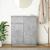 Bufetă cu sertar Gri Beton 71x35x84 cm Lemn prelucrat GartenMobel Dekor