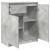 Bufetă cu sertar Gri Beton 71x35x84 cm Lemn prelucrat GartenMobel Dekor