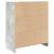 Bufetă cu sertar Gri Beton 71x35x84 cm Lemn prelucrat GartenMobel Dekor