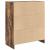 Bufetă cu sertar stejar afumat 71x35x84 cm lemn de stratificat GartenMobel Dekor