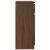 Bufetă cu sertar Stejar maro 71x35x84 cm Lemn prelucrat GartenMobel Dekor