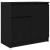 Bufetă cu sertar Stejar negru 71x35x65 cm Lemn prelucrat GartenMobel Dekor