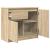 Bufetă cu sertar Stejar Sonoma 71x35x65 cm Lemn prelucrat GartenMobel Dekor