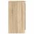 Bufetă cu sertar Stejar Sonoma 71x35x65 cm Lemn prelucrat GartenMobel Dekor