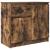 Bufetă cu sertar stejar afumat 71x35x65 cm lemn de stratificat GartenMobel Dekor
