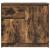 Bufetă cu sertar stejar afumat 71x35x65 cm lemn de stratificat GartenMobel Dekor