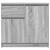 Bufetă cu sertar Gri Sonoma 71x35x65 cm Lemn prelucrat GartenMobel Dekor