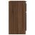Bufetă cu sertar Stejar maro 71x35x65 cm Lemn prelucrat GartenMobel Dekor