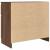 Bufetă cu sertar Stejar maro 71x35x65 cm Lemn prelucrat GartenMobel Dekor