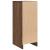 Bufetă Stejar maro 29,5x34x76 cm Lemn prelucrat GartenMobel Dekor