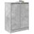 Bufetă Gri Beton 57x34x76 cm Lemn prelucrat GartenMobel Dekor