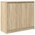 Bufetă Stejar Sonoma 85x34x76 cm Lemn prelucrat GartenMobel Dekor