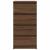 Bufetă Stejar maro 37,5x35x76 cm Lemn prelucrat GartenMobel Dekor