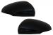 Capace Oglinzi cu Grila Aripa Aerisiri Laterale Mercedes A-Class W177 (05.2018-2022) V177 (09.2018-2022) Night Package Look Performance AutoTuning