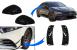 Capace Oglinzi cu Grila Aripa Aerisiri Laterale Mercedes A-Class W177 (05.2018-2022) V177 (09.2018-2022) Night Package Look Performance AutoTuning