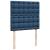 Pat box spring cu saltea, albastru, 80x200 cm, textil GartenMobel Dekor