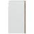 Dulap suspendat, stejar fumuriu, 50x31x60 cm, lemn prelucrat GartenMobel Dekor