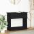 Consolă cu sertare Negru 85,5x38,5x74,5 cm GartenMobel Dekor