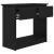 Consolă cu sertare Negru 85,5x38,5x74,5 cm GartenMobel Dekor