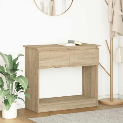 Consolă cu sertare Stejar Sonoma 85,5x38,5x74,5 cm GartenMobel Dekor