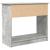 Consolă cu sertare Gri beton 85,5x38,5x74,5 cm GartenMobel Dekor