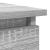 Consolă cu sertare Gri Sonoma 85,5x38,5x74,5 cm GartenMobel Dekor
