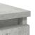 Bufetă cu sertar Gri beton 71x35x65 cm Lemn prelucrat GartenMobel Dekor