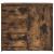 Bufetă cu sertar stejar afumat 71x35x65 cm lemn de stratificat GartenMobel Dekor