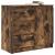 Bufetă cu sertar stejar afumat 71x35x65 cm lemn de stratificat GartenMobel Dekor