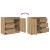 Bufetă cu sertar Artisan Stejar 71x35x65 cm lemn prelucrat GartenMobel Dekor