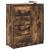 Bufetă cu sertare Stejar afumat 71x35x84 cm Lemn prelucrat GartenMobel Dekor