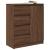 Bufetă cu sertare Stejar maro 71x35x84 cm Lemn prelucrat GartenMobel Dekor