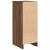 Bufetă Stejar maro 29,5x34x76 cm Lemn prelucrat GartenMobel Dekor