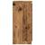 Bufetă cu sertare Lemn vechi 37,5x35x99 cm Lemn prelucrat GartenMobel Dekor