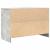 Dulap TV Beton Gri 80x35x54 cm Lemn prelucrat GartenMobel Dekor