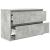 Dulap TV Beton Gri 80x35x54 cm Lemn prelucrat GartenMobel Dekor