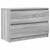 Dulap TV Gri Sonoma 80x35x54 cm lemn prelucrat GartenMobel Dekor