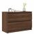 Dulap TV Stejar maro 80x35x54 cm Lemn prelucrat GartenMobel Dekor
