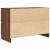 Dulap TV Stejar maro 80x35x54 cm Lemn prelucrat GartenMobel Dekor