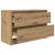Dulap TV Artisan Stejar 80x35x54 cm Lemn prelucrat GartenMobel Dekor